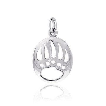 Bear Paw Silver Charm LP1271 - Jewelry